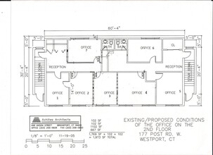 175-179 Post Rd W, Westport, CT for rent Floor Plan- Image 1 of 5