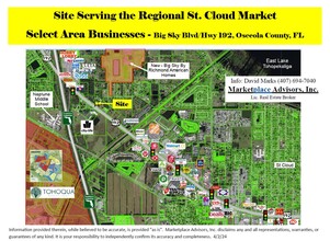 E Irlo Bronson Hwy, Kissimmee, FL - aerial  map view - Image1