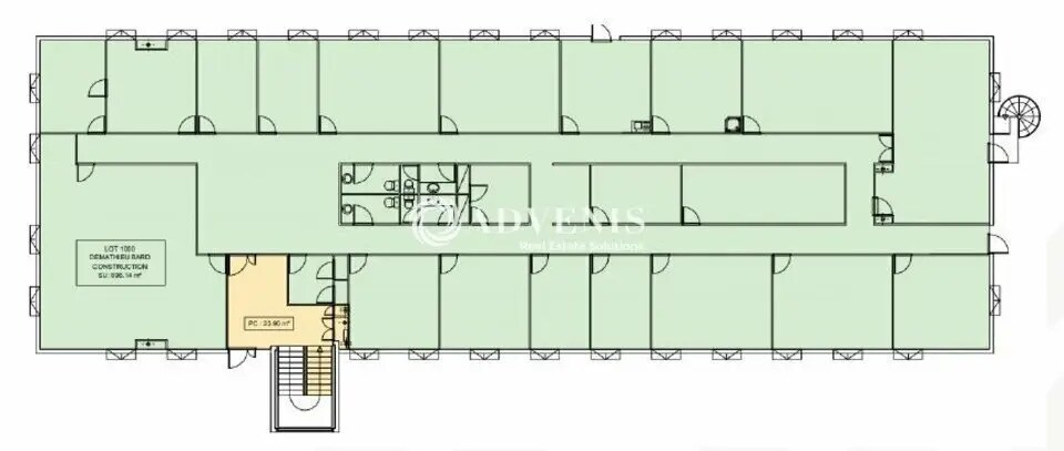 Office in Mérignac to rent - Floor Plan - Image 2 of 2