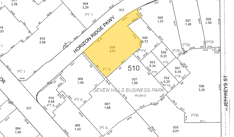 3041 W Horizon Ridge Pky, Henderson, NV for sale - Plat Map - Image 1 of 1