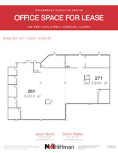 200 W 22nd St, Lombard, IL for rent Floor Plan- Image 2 of 2