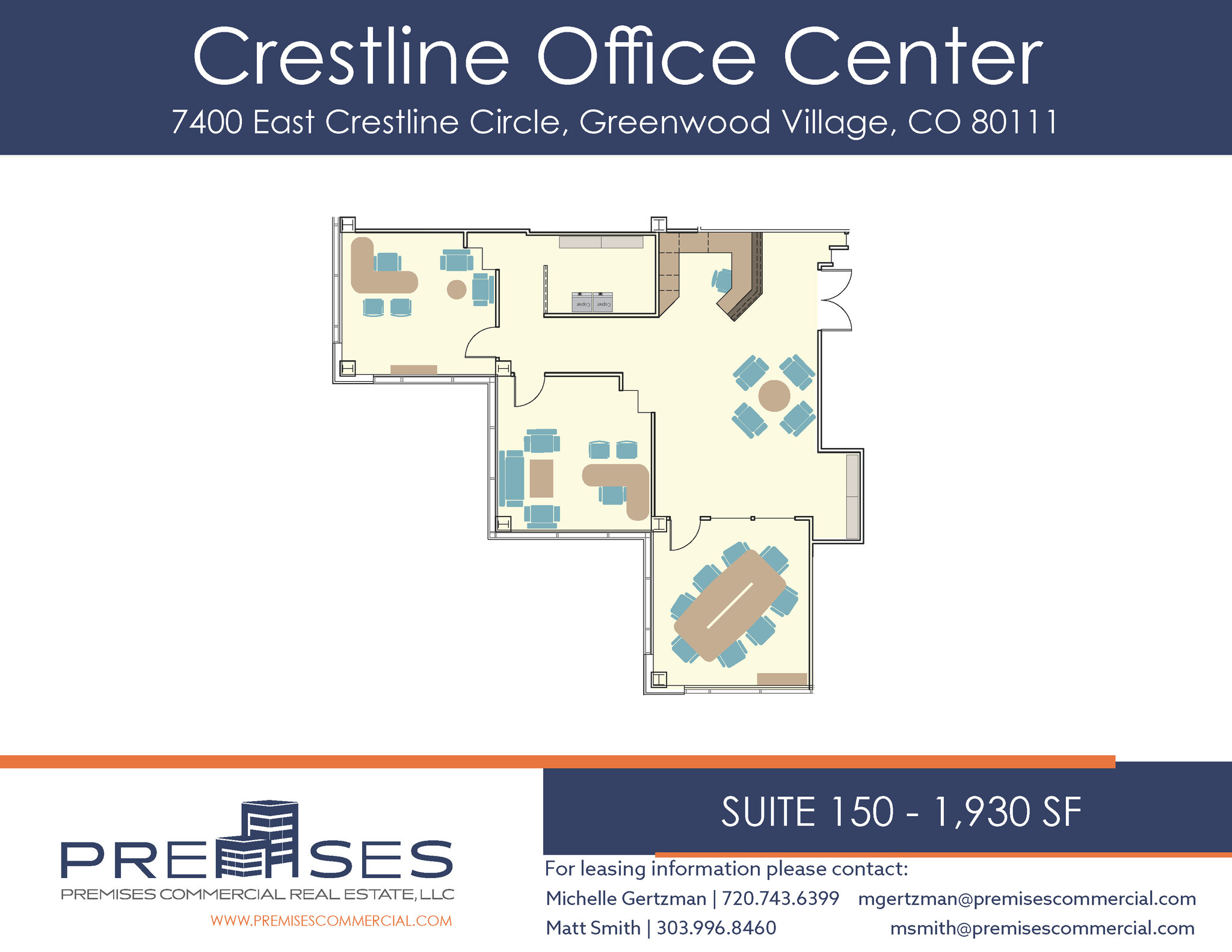 7400 E Crestline Cir, Greenwood Village, CO for rent Floor Plan- Image 1 of 1