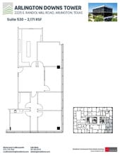 2225 E Randol Mill Rd, Arlington, TX to rent Floor Plan- Image 2 of 2