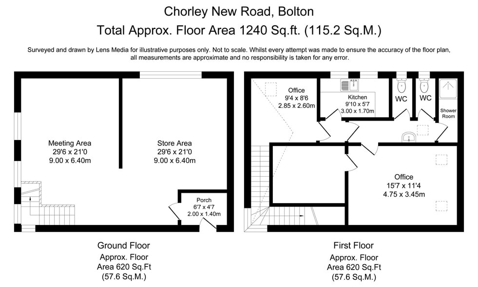 88 Chorley New Rd, Bolton for sale - Floor Plan - Image 3 of 11