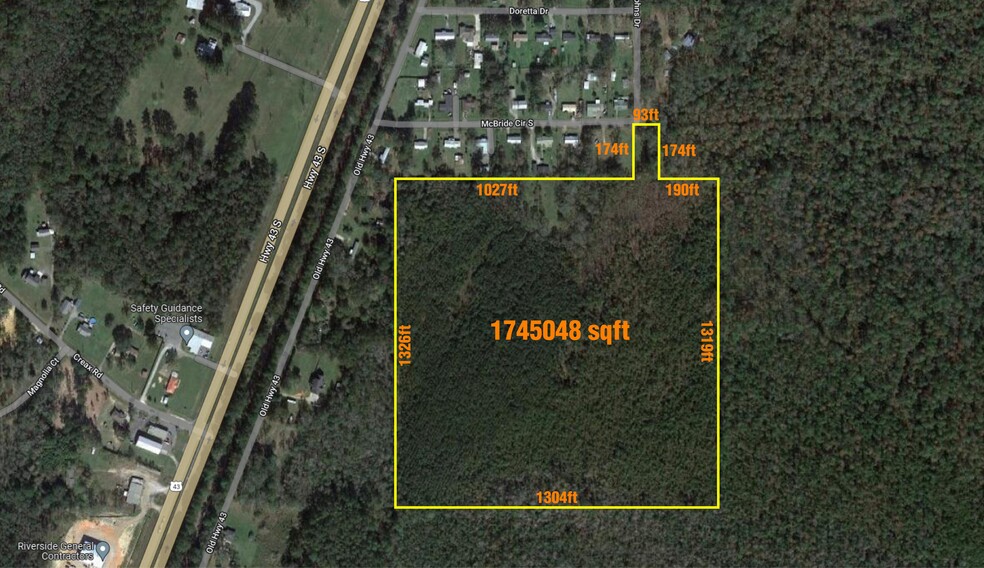 0 McBride Cir. S., Axis, AL for sale - Building Photo - Image 2 of 3