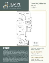 1400 E Southern Ave, Tempe, AZ to rent Floor Plan- Image 1 of 5