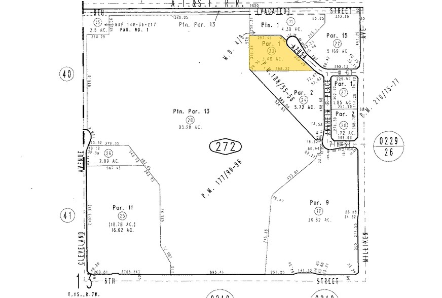 11175 Azusa Ct, Rancho Cucamonga, CA for rent - Plat Map - Image 2 of 18