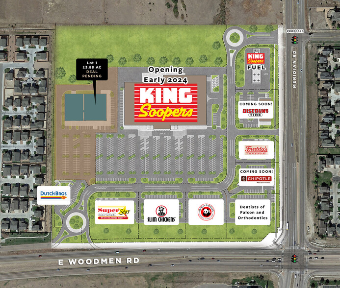 Nwc Of Woodmen Rd & Meridian Rd, Falcon, CO for sale - Building Photo - Image 1 of 1