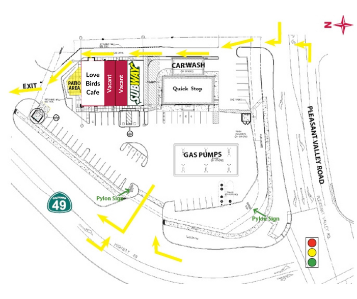 4181 State Highway 49, Diamond Springs, CA for rent - Site Plan - Image 2 of 13