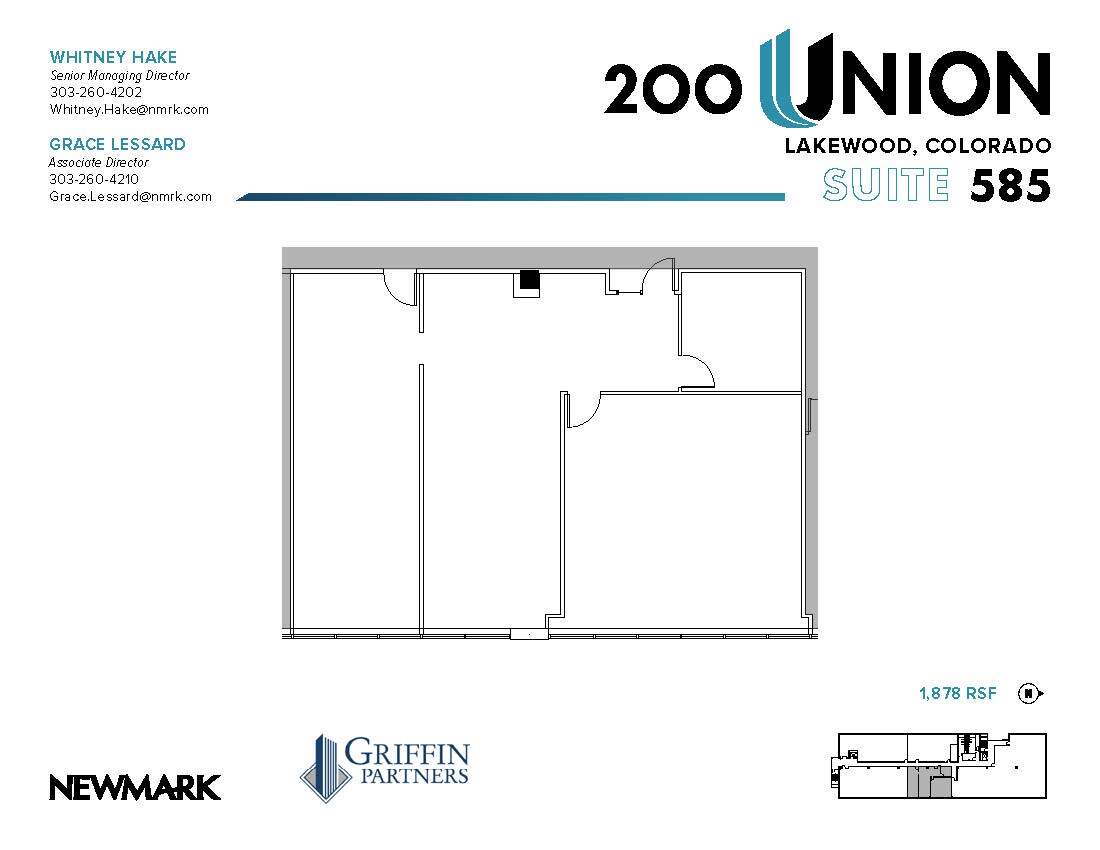 200 Union Blvd, Lakewood, CO to rent Floor Plan- Image 1 of 2