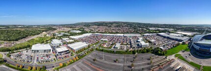 Futura Park, Bolton, GTM - Aerial map view