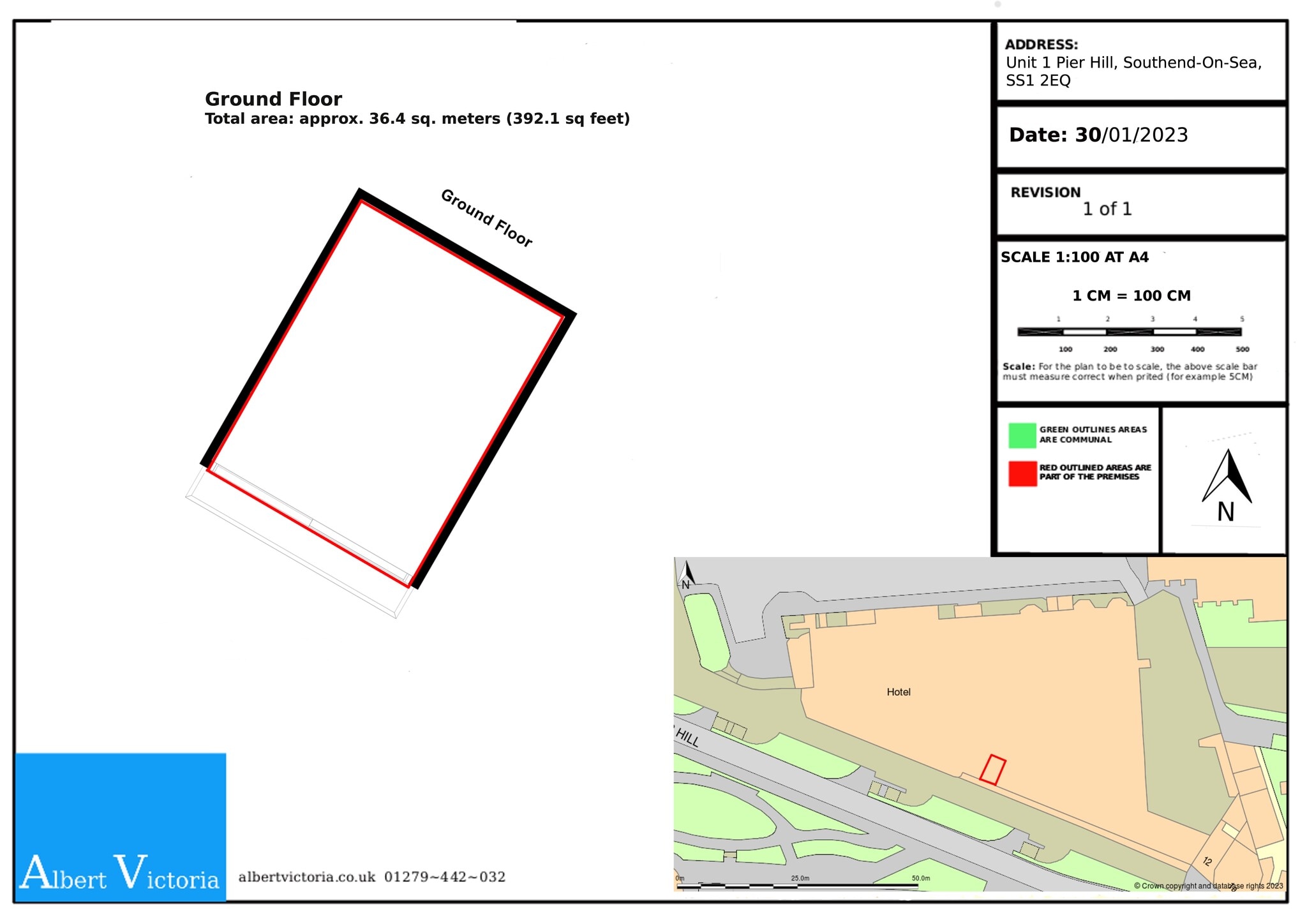 Pier Hl, Southend-On-Sea to rent Site Plan- Image 1 of 1