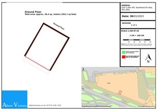 Pier Hl, Southend-On-Sea to rent Site Plan- Image 1 of 1