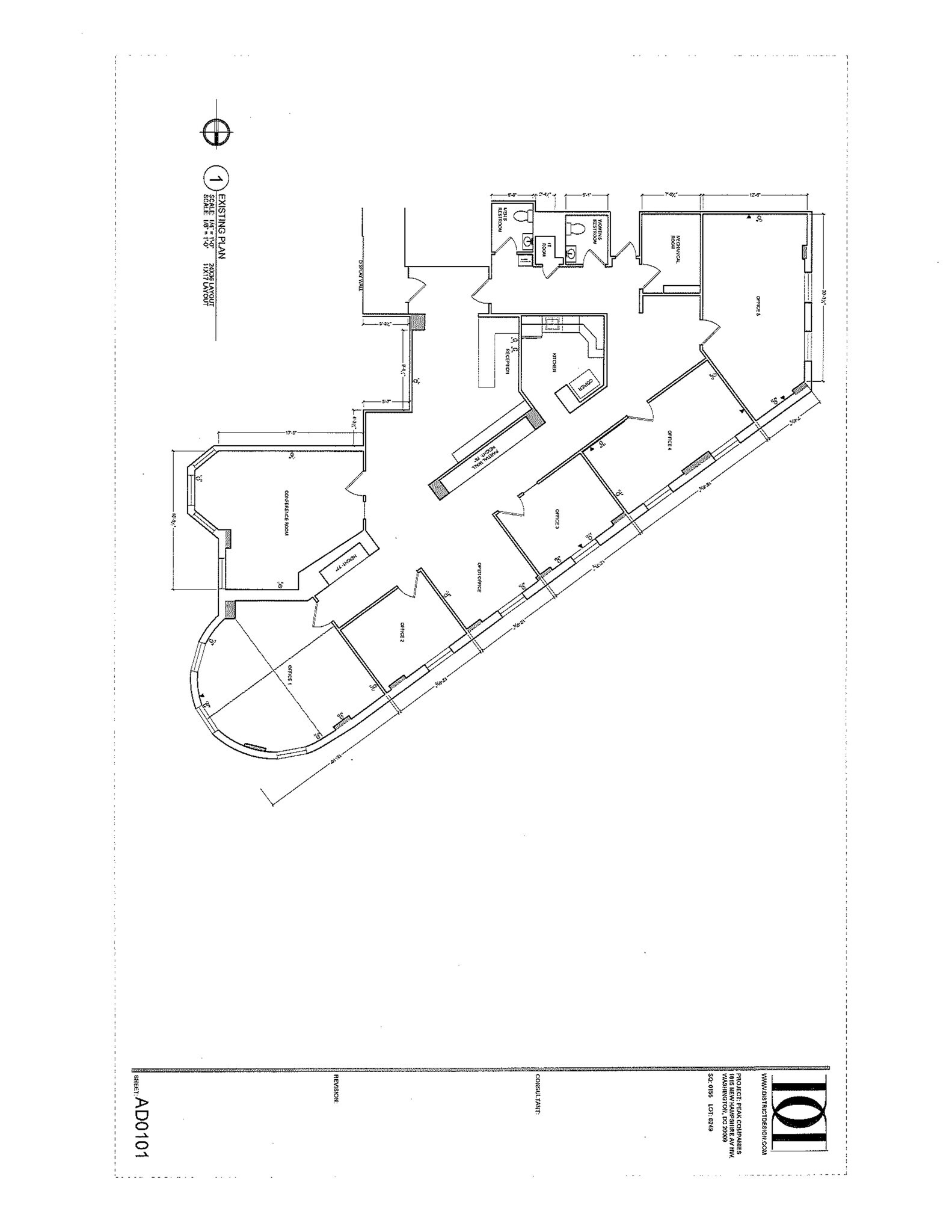 1615 New Hampshire Ave NW, Washington, DC for rent Site Plan- Image 1 of 7