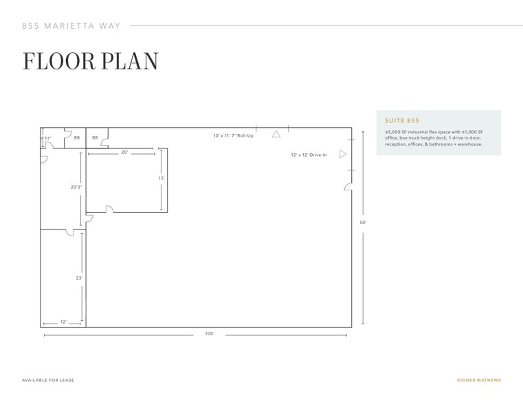 855 Marietta Way, Sparks, NV for rent - Floor Plan - Image 2 of 4