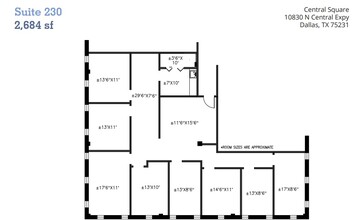 10830 N Central Expy, Dallas, TX for rent Floor Plan- Image 1 of 1