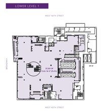 1540 Broadway, New York, NY for rent Floor Plan- Image 2 of 2