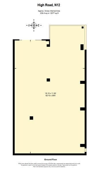 704-708 High Rd, London for sale - Floor Plan - Image 1 of 1