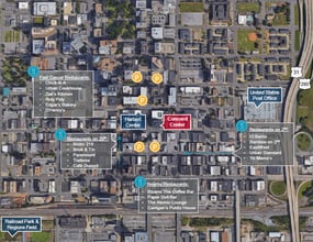 2100 3rd Ave N, Birmingham, AL - AERIAL map view