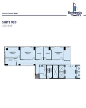 4340 East-West Hwy, Bethesda, MD to rent Floor Plan- Image 1 of 1