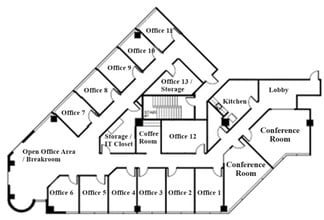 3939 Belt Line Rd, Addison, TX for rent Floor Plan- Image 1 of 3