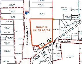 Interstate 75, Byron, GA for sale Plat Map- Image 1 of 1