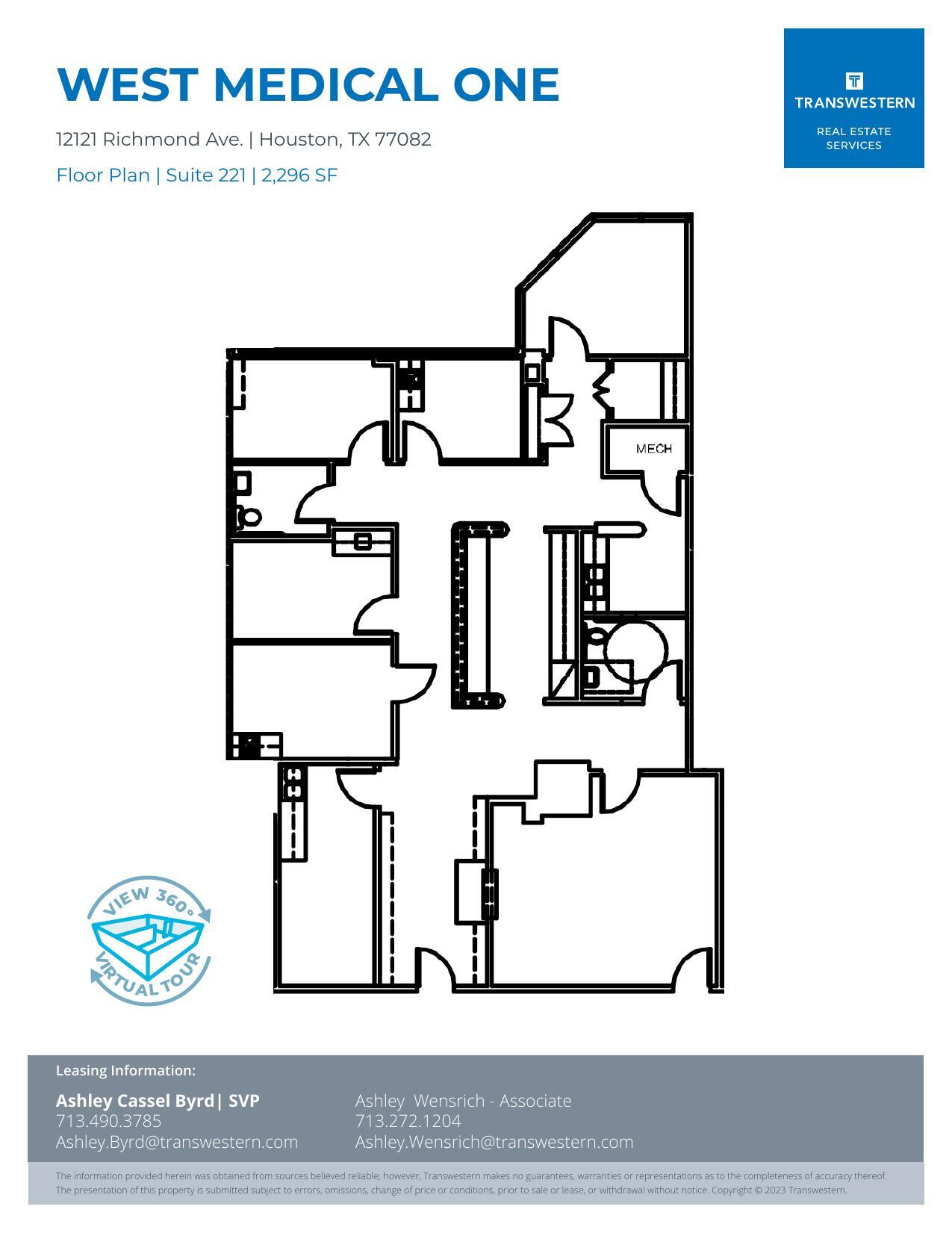 12121 Richmond Ave, Houston, TX to rent Floor Plan- Image 1 of 1