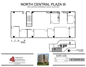 12801 N Central Expy, Dallas, TX to rent Floor Plan- Image 1 of 1