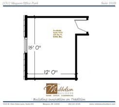 11512 N Port Washington Rd, Mequon, WI for rent Floor Plan- Image 1 of 1