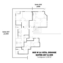 805 W La Veta Ave, Orange, CA for rent Floor Plan- Image 1 of 1