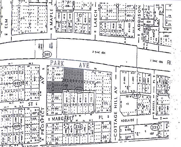 180 W Park Ave, Elmhurst, IL for rent - Plat Map - Image 3 of 3