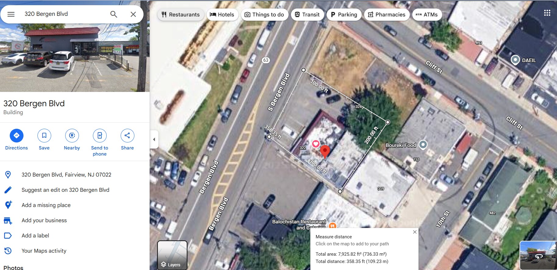 320 Bergen Blvd, Fairview, NJ for sale Building Photo- Image 1 of 1