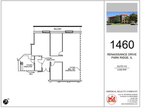 1460 Renaissance Dr, Park Ridge, IL for rent Floor Plan- Image 1 of 1