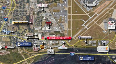 2000 E Roosevelt Rd, Little Rock, AR - AERIAL  map view