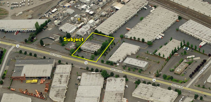 3330 NW Yeon Ave, Portland, OR - aerial  map view