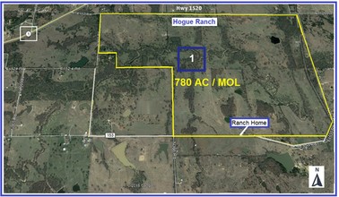 26420 County Road 1520, Allen, OK for sale Aerial- Image 1 of 3