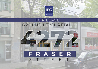 More details for 4268-4274 Fraser St, Vancouver, BC - Retail for Rent