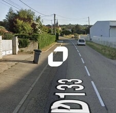 420 Route De Bougé, Sonnay, ISE - AERIAL  map view