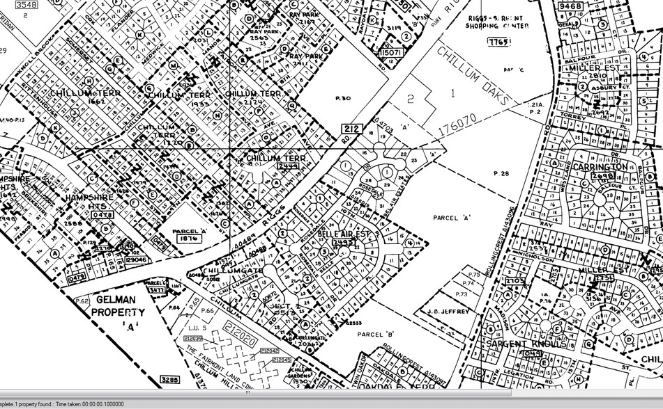 6501-6533 New Hampshire Ave, Takoma Park, MD for sale - Plat Map - Image 1 of 1