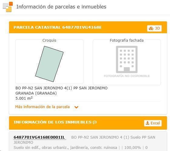 Land in Granada, Granada for sale - Site Plan - Image 2 of 2