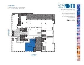 505 9th St NW, Washington, DC to rent Floor Plan- Image 1 of 1