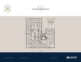 607 14th St NW, Washington, DC to rent Floor Plan- Image 1 of 2