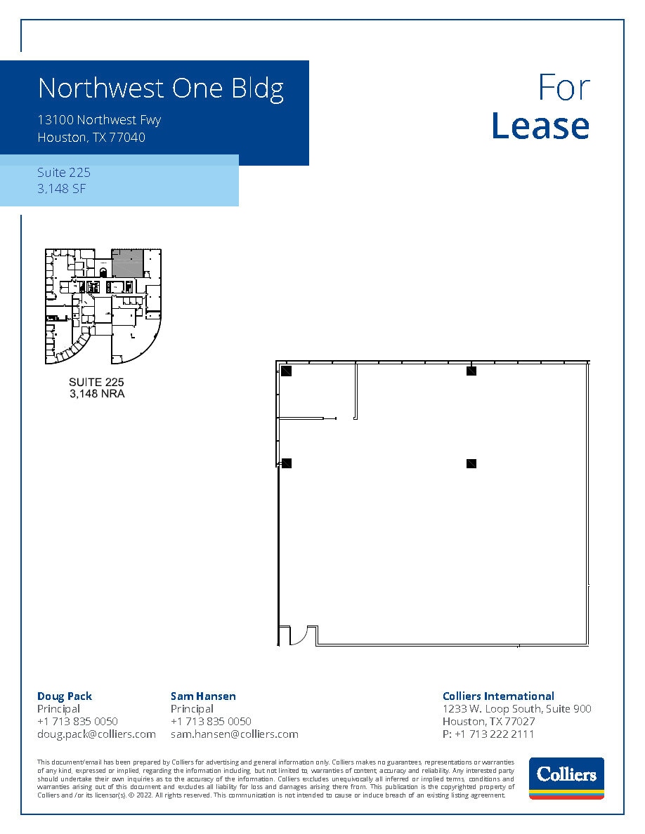 13100 Northwest Fwy, Houston, TX to rent Floor Plan- Image 1 of 1