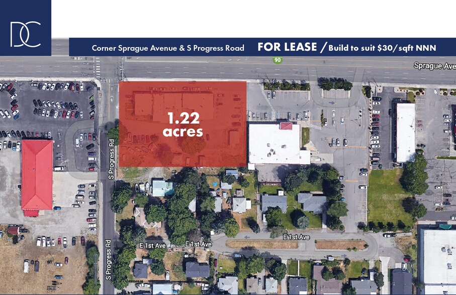 15110 E Sprague Ave, Spokane Valley 99037 Sprague and Progress Retail