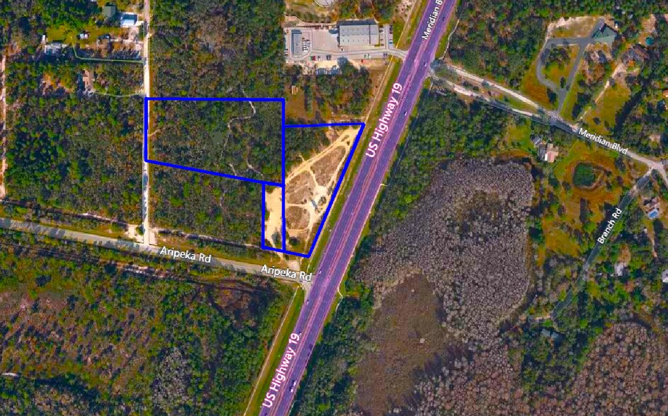 US19, Aripeka, Hudson, FL 34667 9.34± Acres Development Land