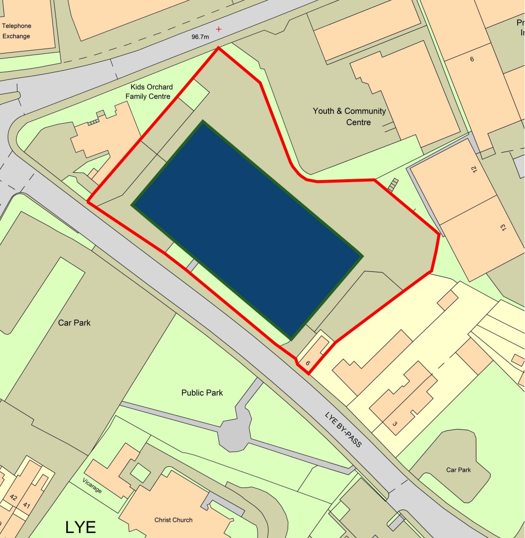 Hill Rd, Stourbridge for sale Site Plan- Image 1 of 1