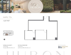 40 E Huron St, Chicago, IL for rent Floor Plan- Image 1 of 1