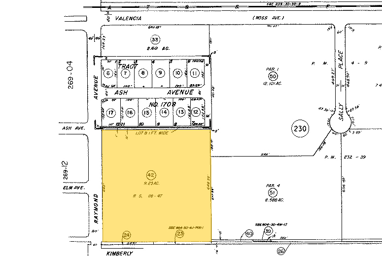 700 S Raymond Ave, Fullerton, CA for rent - Plat Map - Image 3 of 6