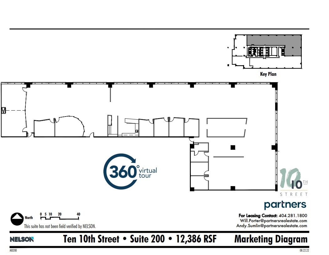 10 10th St, Atlanta, GA to rent Floor Plan- Image 1 of 1