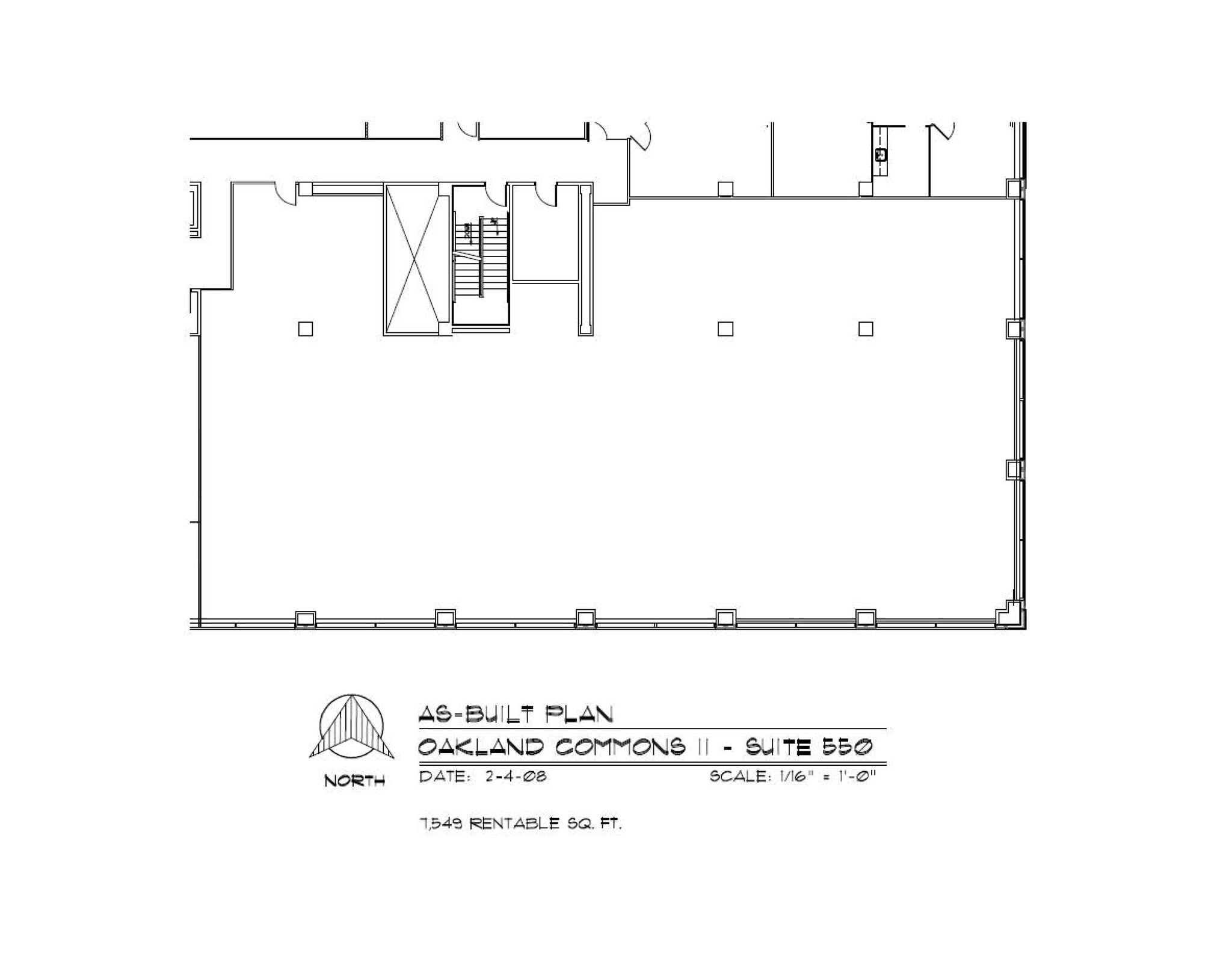 20750 Civic Center Dr, Southfield, MI to rent Floor Plan- Image 1 of 1